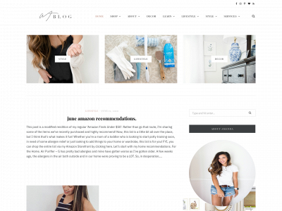 amandafontenot.com snapshot