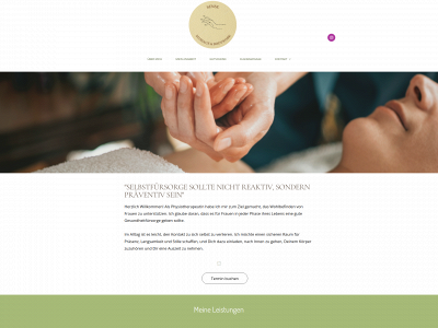 sensemassage.de snapshot