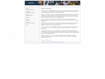 steeldata.info snapshot