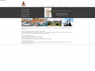 svanekekunstogkultur.dk snapshot