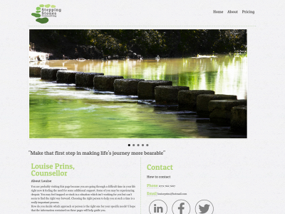 steppingstones-counselling.net snapshot