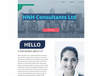 hnhconsultants.co.uk snapshot