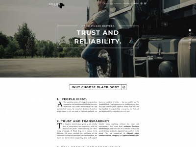 blackdoglogistics.com snapshot