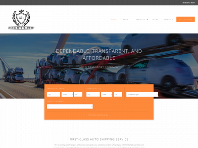 leadingautotransport.com snapshot