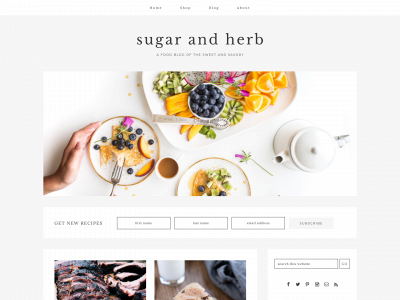 sugarandherb.com snapshot