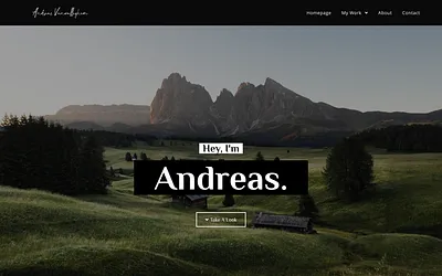andreasvanwalleghem.com snapshot