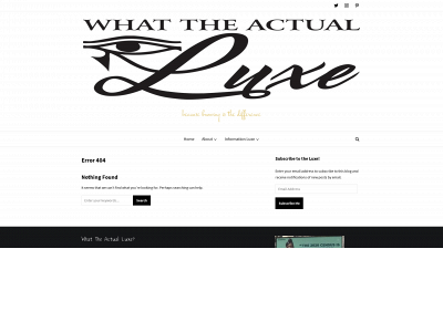 whattheactualluxe.com snapshot
