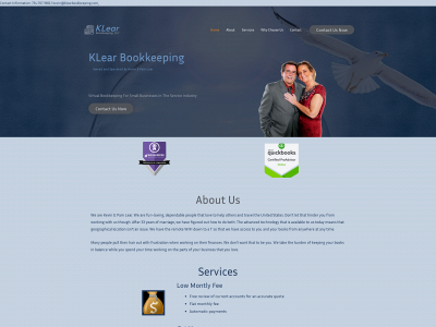 klearbookkeeping.com snapshot
