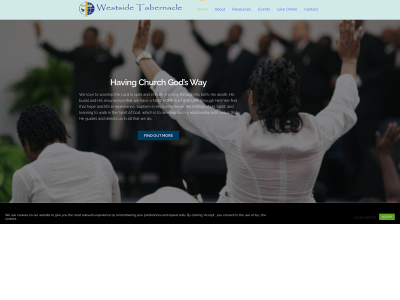 westsidetabernacle.org snapshot