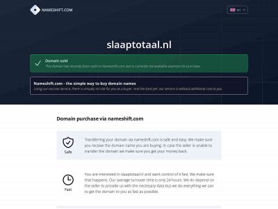 slaaptotaal.nl snapshot