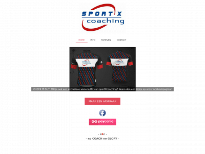 sportxcoaching.be snapshot