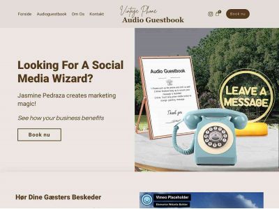 audioguestbook.dk snapshot