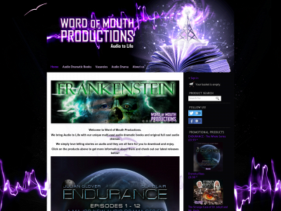 wordofmouthproductions.co.uk snapshot