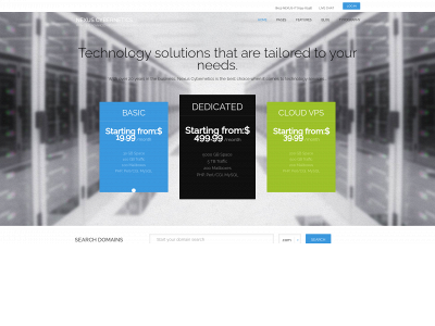nexuscybernetics.com snapshot