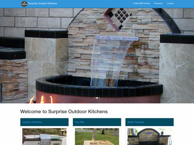 azoutdoorkitchens.com snapshot