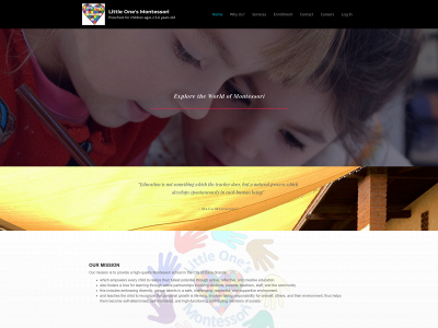 littleonesmontessori.org snapshot
