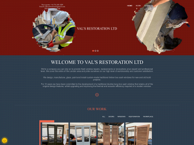valsrestoration.co.uk snapshot