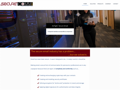 securecommlab.com snapshot