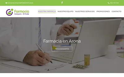 farmaciacamporaelfraile.es snapshot