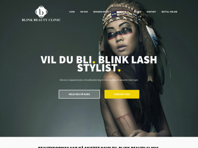 blinkbeautyclinic.no snapshot