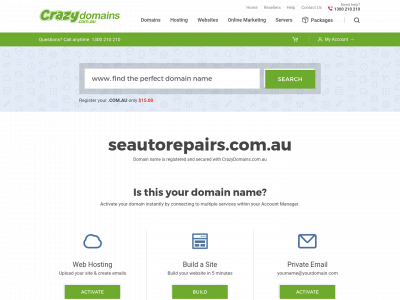seautorepairs.com.au snapshot