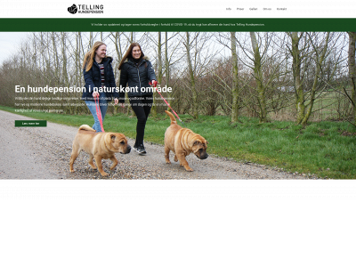 telling-hundepension.dk snapshot