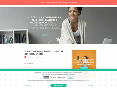 wealthieruniversity.com snapshot