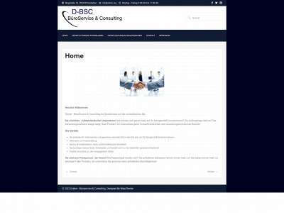 d-bsc.org snapshot