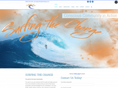 surfingthechange.com snapshot