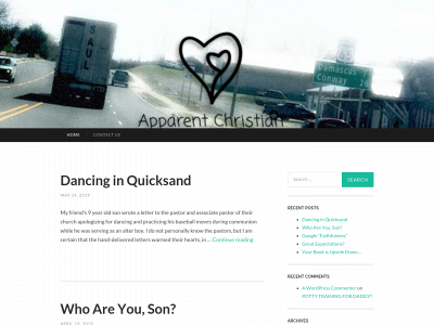 apparentchristian.com snapshot