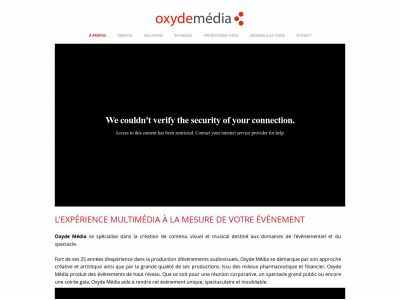 oxydemedia.ca snapshot