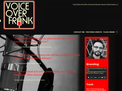 voiceoverfrank.com snapshot