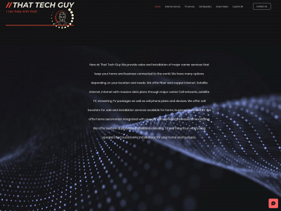 thattechguy.tech snapshot