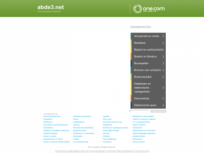 abde3.net snapshot