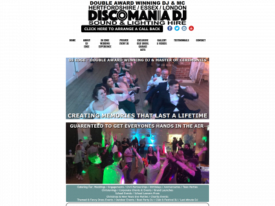 disco-mania.com snapshot