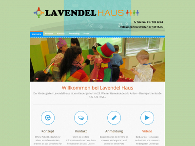 lavendel-kindergarten.com snapshot