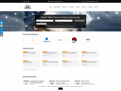 cloudyjobs.com snapshot