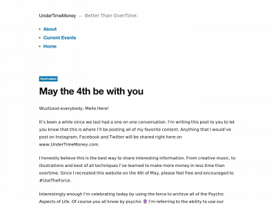 undertimemoney.com snapshot