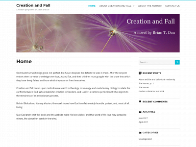 creationandfall.com snapshot