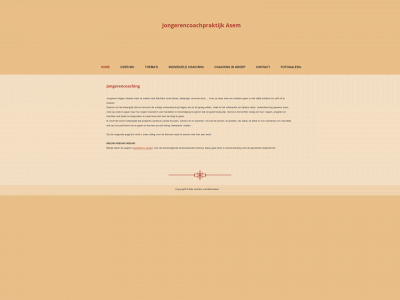 jongerencoachasem.be snapshot