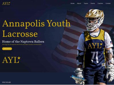 annapolisyouthlacrosse.com snapshot