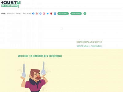 houstonkeylocksmith.com snapshot