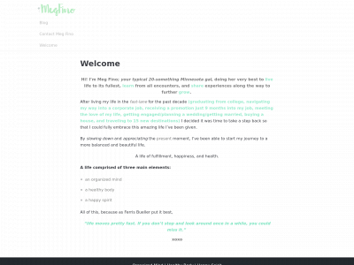 megfino.com snapshot
