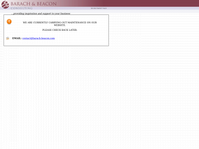 barach-beacon.com snapshot