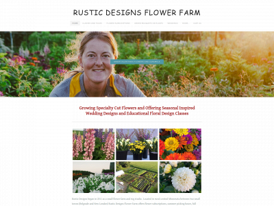 www.rusticdesignsflowerfarm.com snapshot