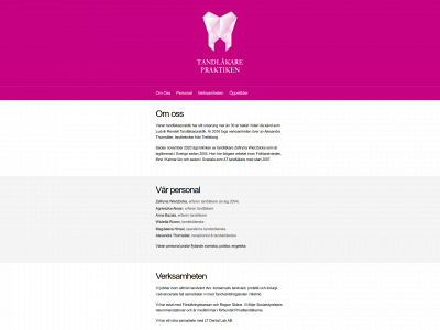 tandlakarpraktik.com snapshot