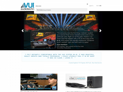 vueaudio.com snapshot