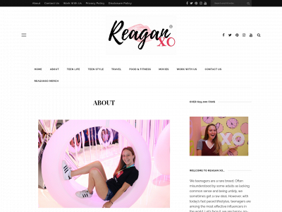 reaganxo.com snapshot
