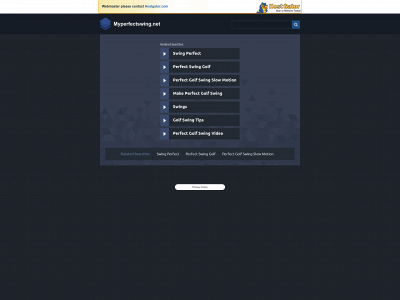 myperfectswing.net snapshot