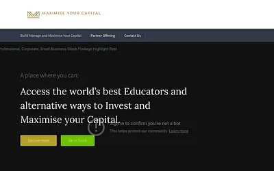 maximiseyourcapital.com snapshot